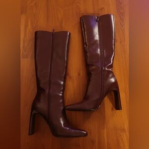 Burgundy Zara Boots